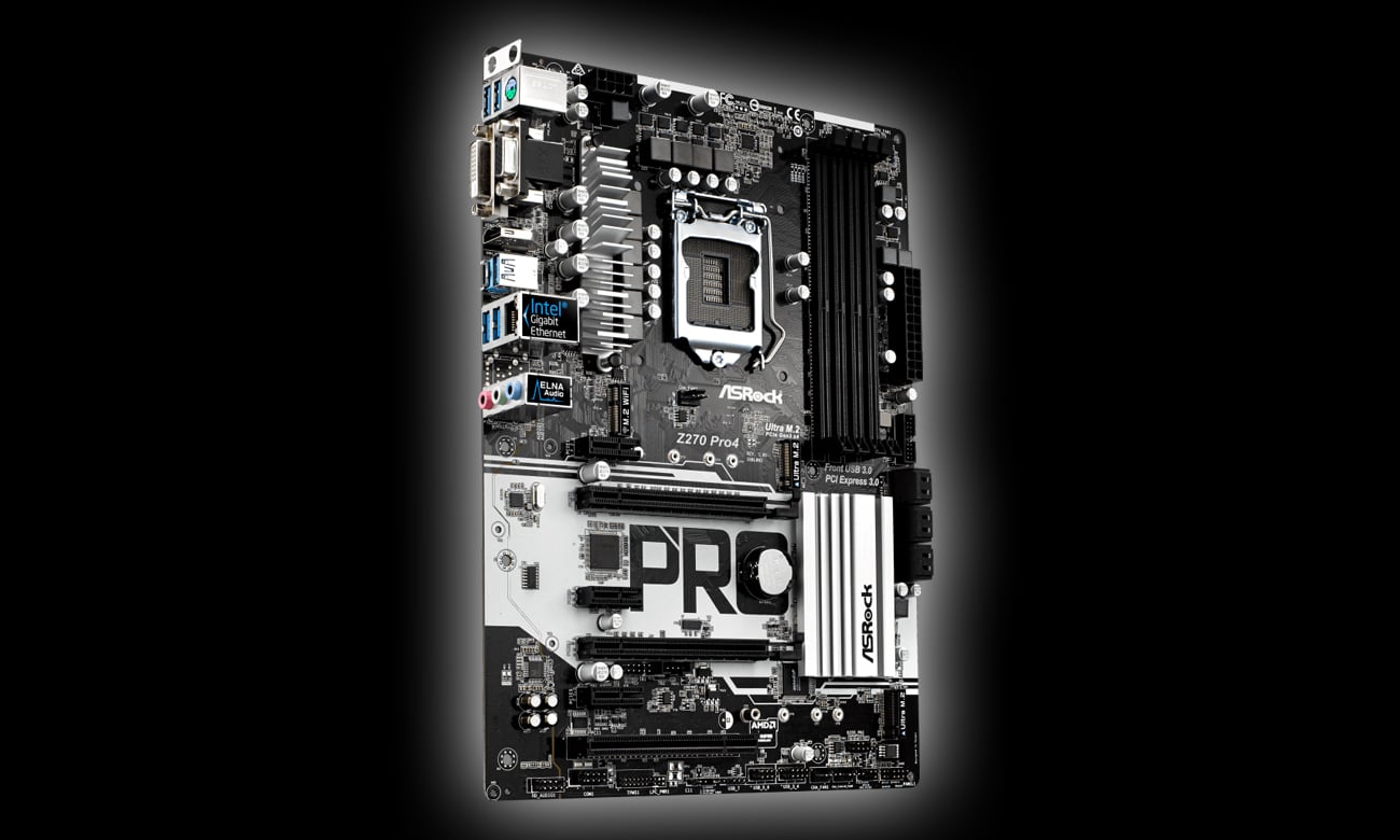 ASRock Z270 PRO4 (2xPCI-E DDR4 USB3/M.2) - Płyta główna Socket